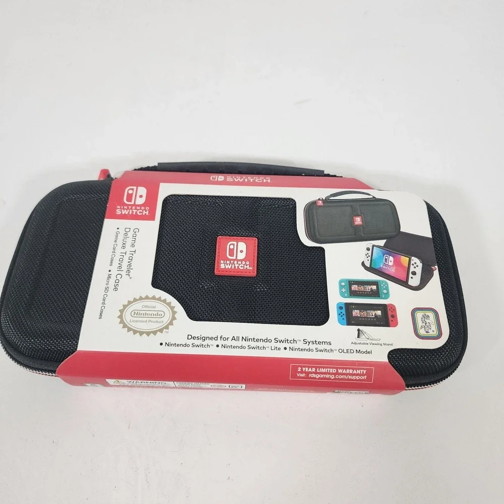 Nintendo Switch Game Traveler Deluxe Travel Case NNS40 New Licensed